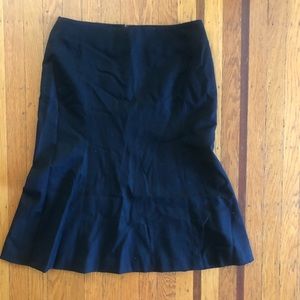 Talbots wool trumpet skirt 6 petite women’s EUC